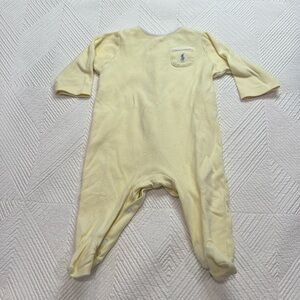 Ralph Lauren Snap Footie Romper